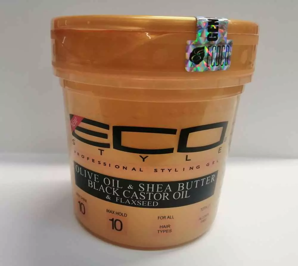 eco style shea butter black castor oil olive oil